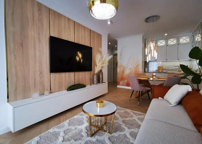 Gold B29 Let's Sea Baltic Park Apartament Gąski